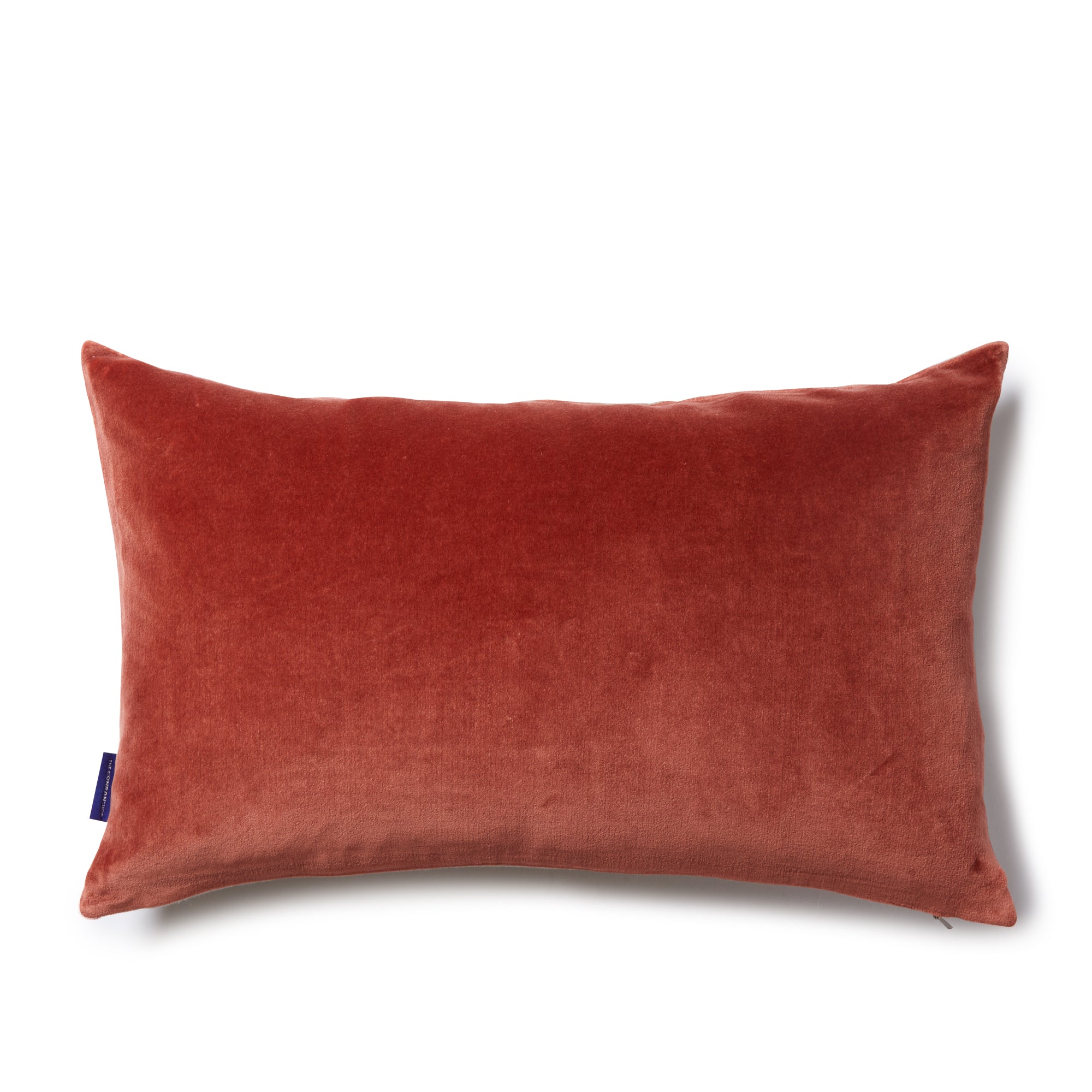 Velvet Cushion Cover in Bruschetta 30cm x 50cm The Conran Shop