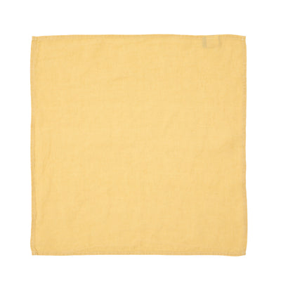 Linen Napkin Lemon 47 x 47cm