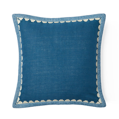 Kirby Cross Stitch Cushion Cover Blue 45 x 45cm