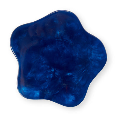 Pamana Coaster Sabina Blue Gloss 10cm