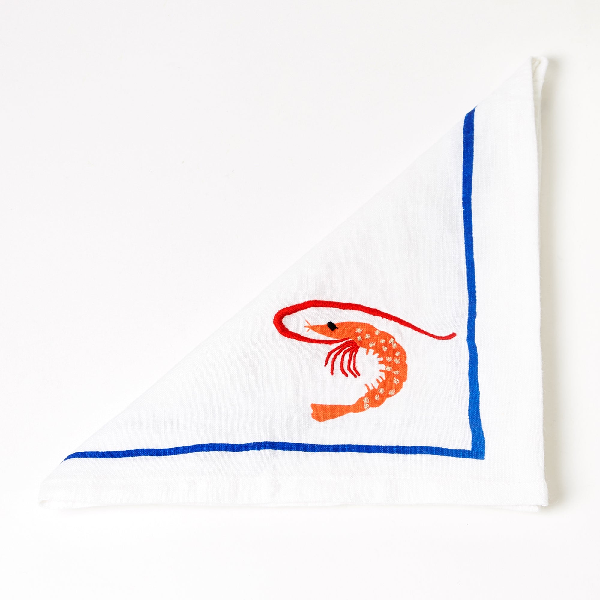 Shrimp%20Embroidered%20Napkin image 4