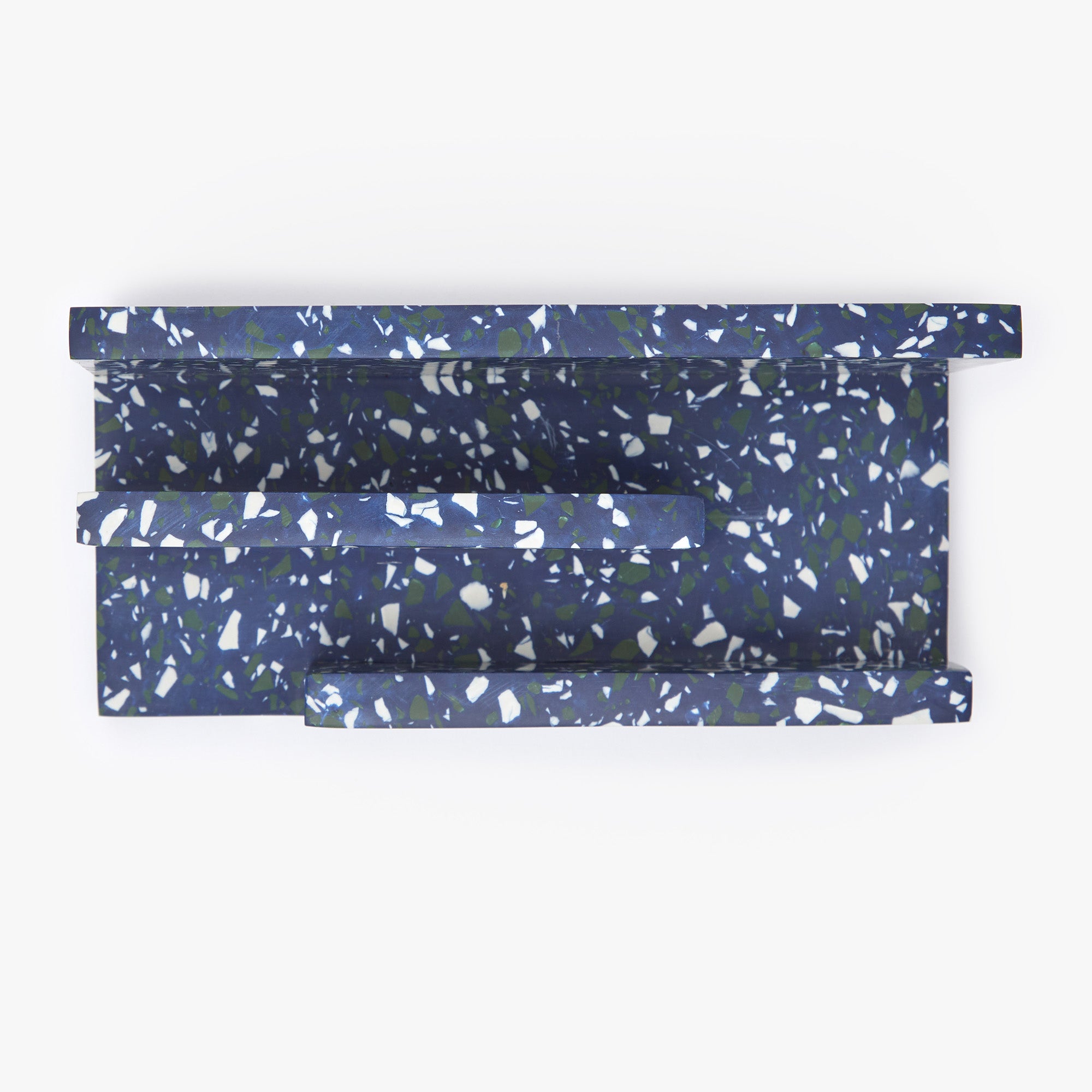 Letter%20Holder%20Terrazzo%20Blue image 3