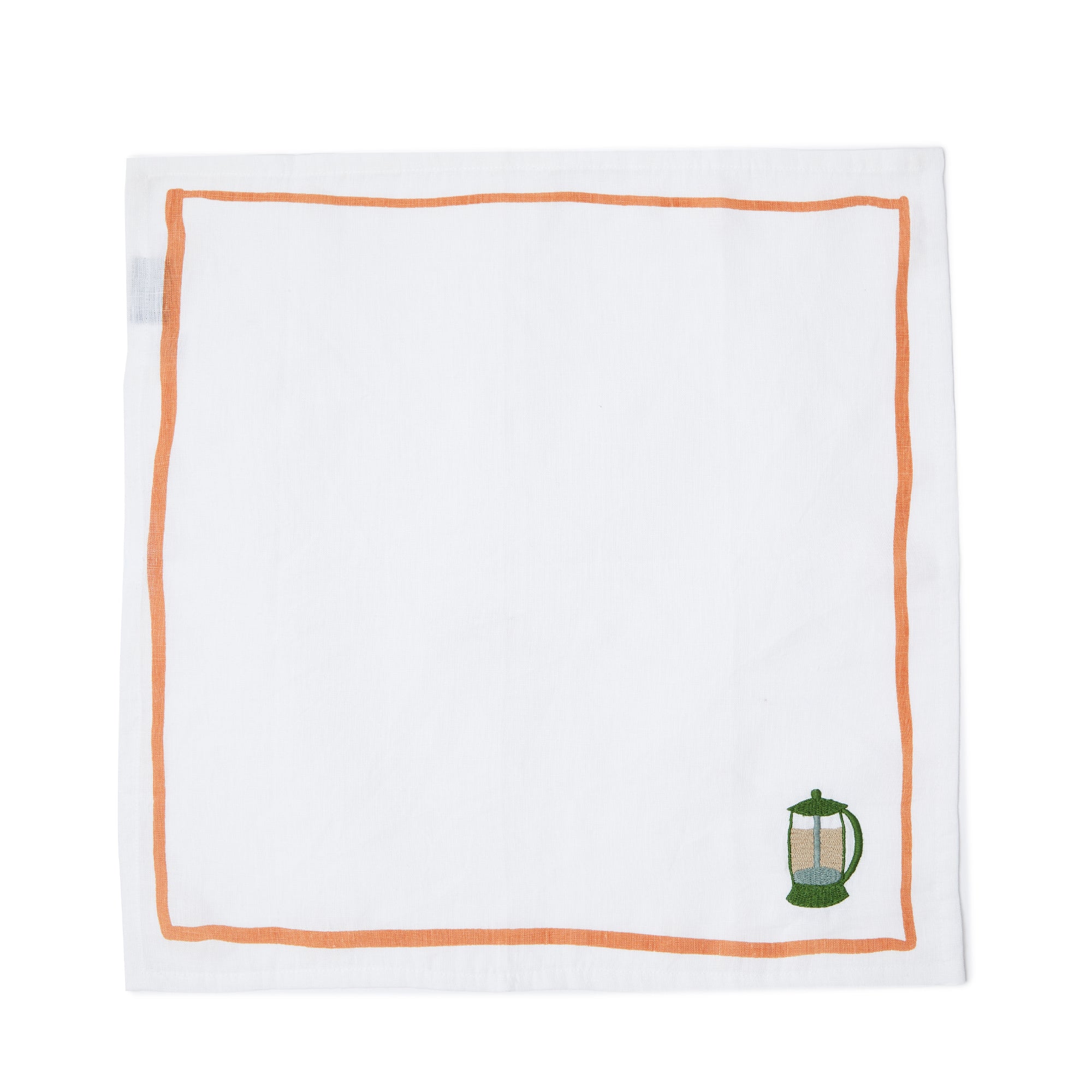 Cafeti%C3%A8re%20Embroidered%20Napkin image 2