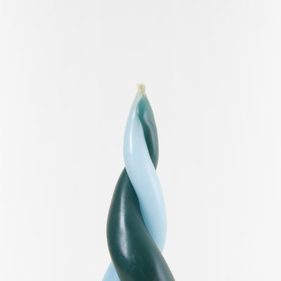 Duplero Candle in Forest & Sky Blue