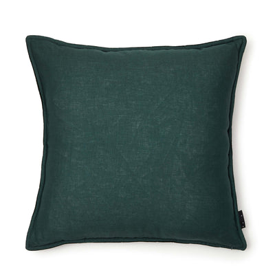 Quilted Velvet Cushion Cover in Emerald