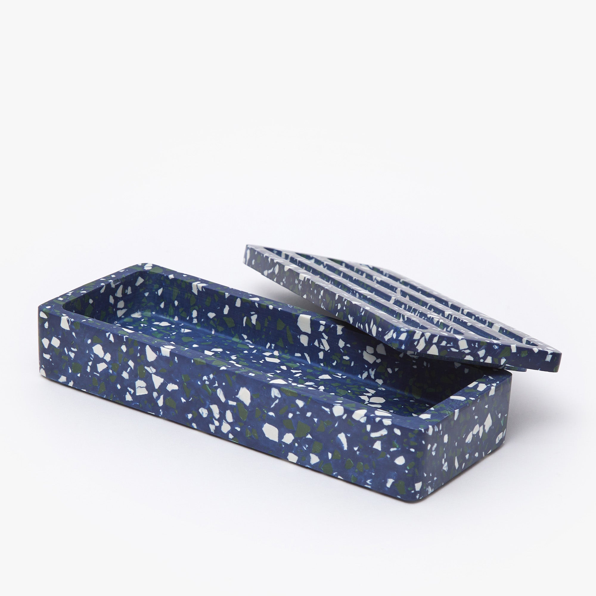 Pencil%20Storage%20Box%20Terrazzo%20Blue image 4