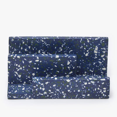 Terrazzo Letter Holder Blue