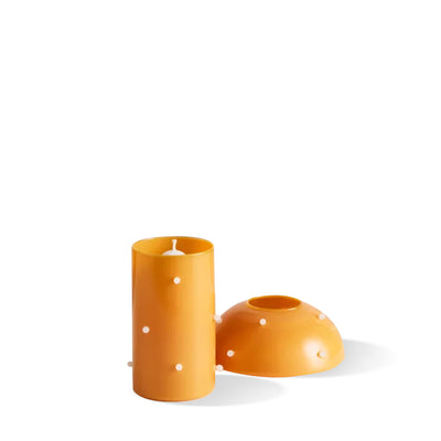 Baby Volute Candles Blanc