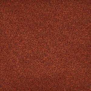 Boucle fabric swatch in a rich, reddish-brown color, featuring a textured and looped surface pattern. The image is a close-up view, showing the intricate details and texture of the material.