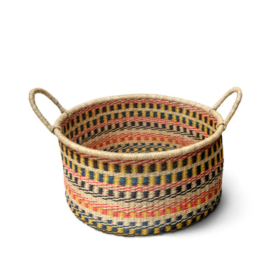 AMBURI: Floor Basket Assorted - Large