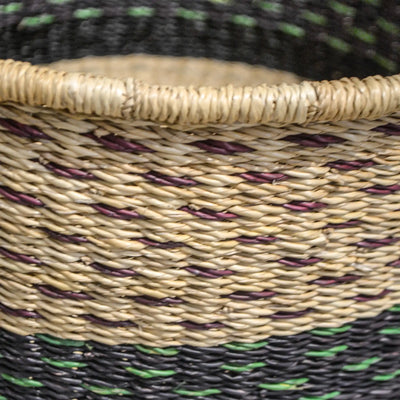 AMBURI: Floor Basket Assorted - Small