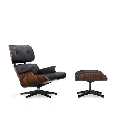 Lounge Chair and Ottoman in Santos Palisander