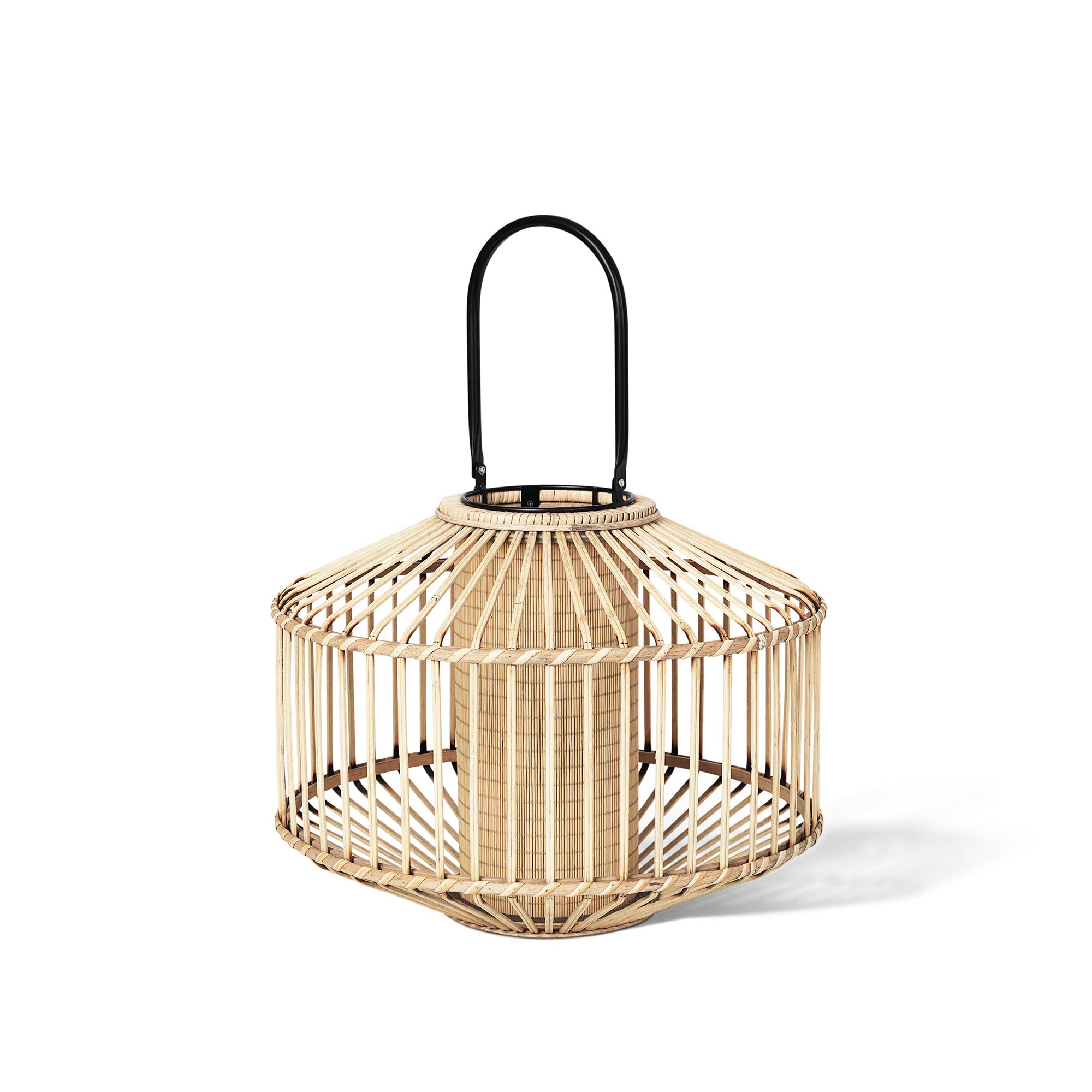 Flax Bamboo Lantern - Small