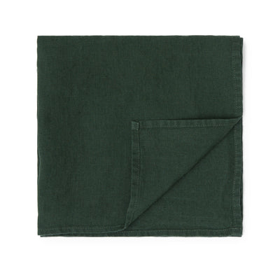 Linen Napkin Forest Green 47 x 47cm