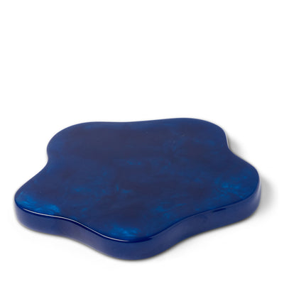 Pamana Coaster Sabina Blue Gloss 10cm