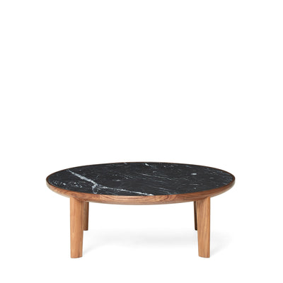 Hole Coffee Table Walnut & Marble