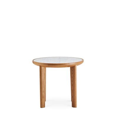 Hole Side Table Oak