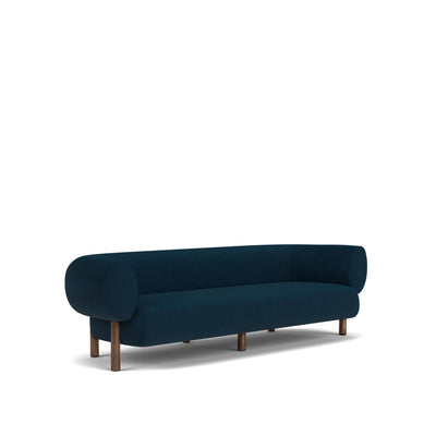 Arbor 4-Seat Sofa in Zaffre Duro Velvet