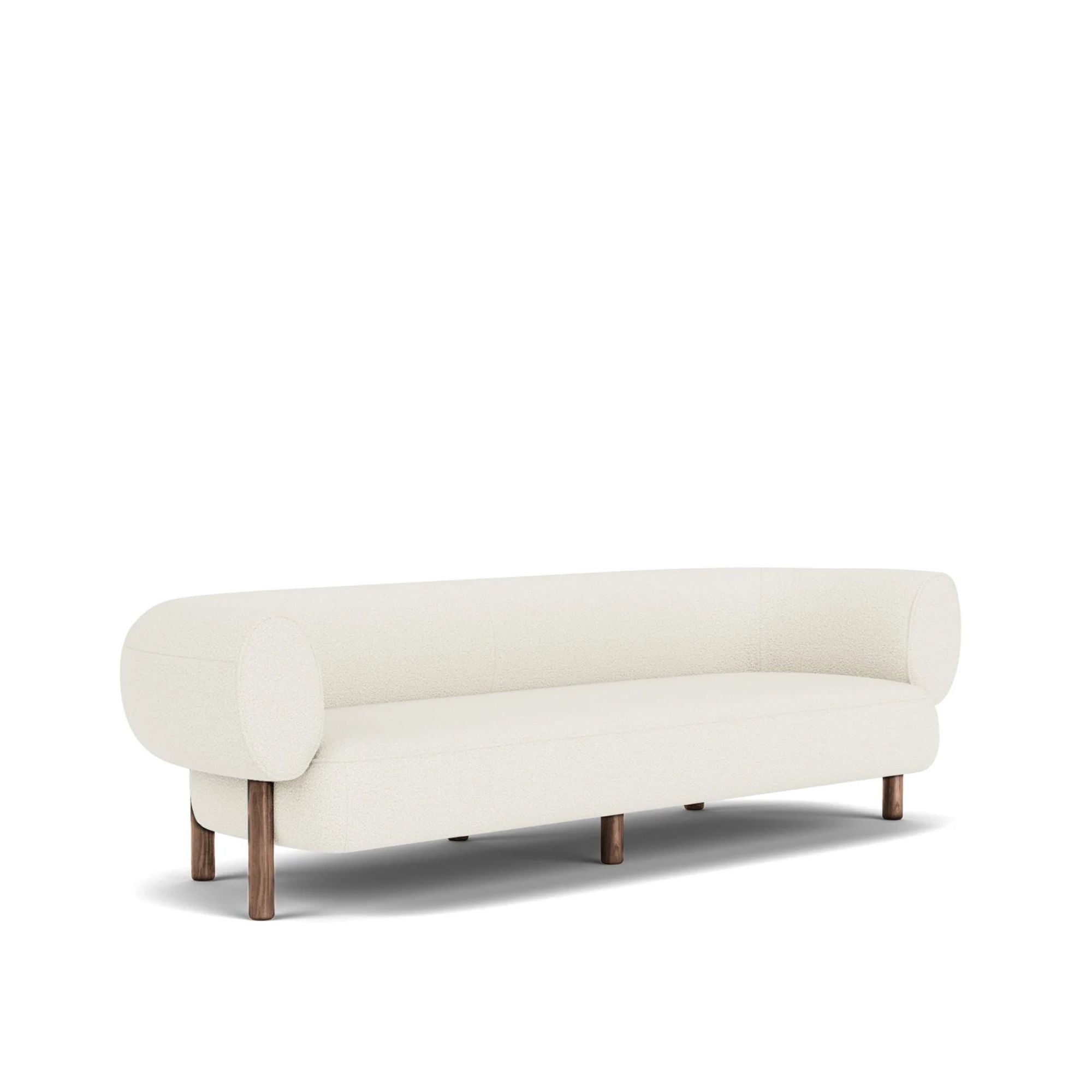 Arbor 4-Seater Sofa in Snow Riso Boucle