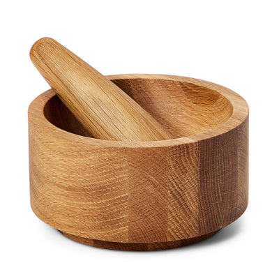 Mortar & Pestle in Oak