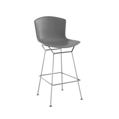 Bertoia Plastic Bar Stool - Grey