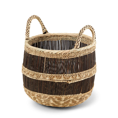 Open Weave Basket in Natural