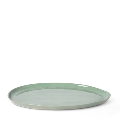 Henley Oversized Round Serving Platter Olive 50cm