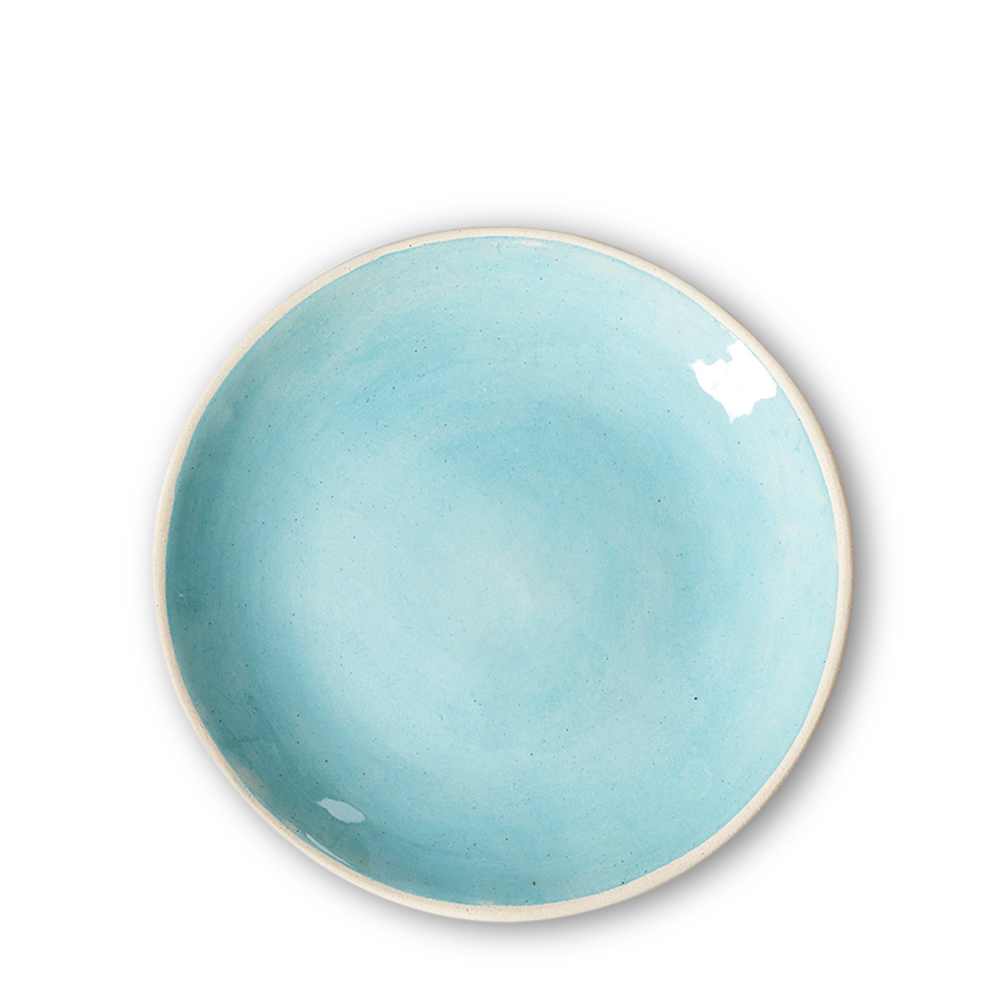 Brights%20Side%20Plate%20in%20Turquoise%2023cm image 1