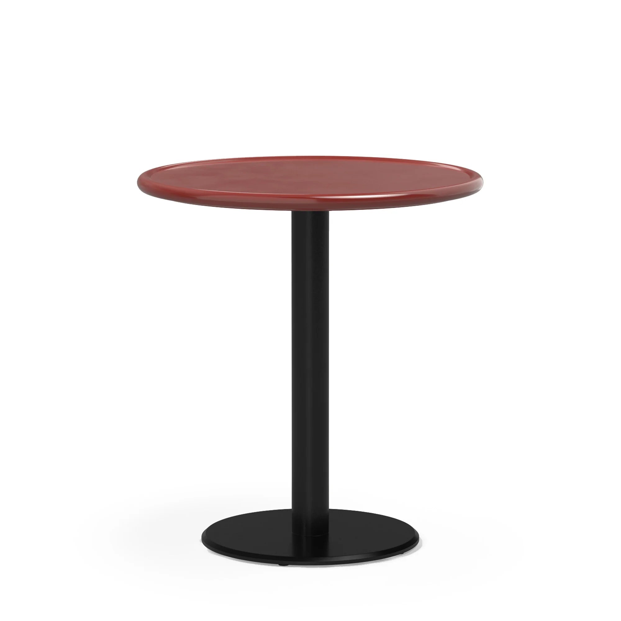 Mag Bistro Table Red Ceramic 70cm