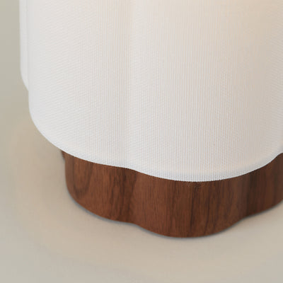 Cloud Table Lamp Walnut