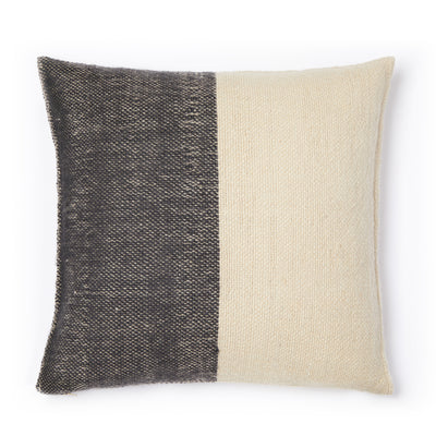 Dipped Cushion Cover in Charcoal