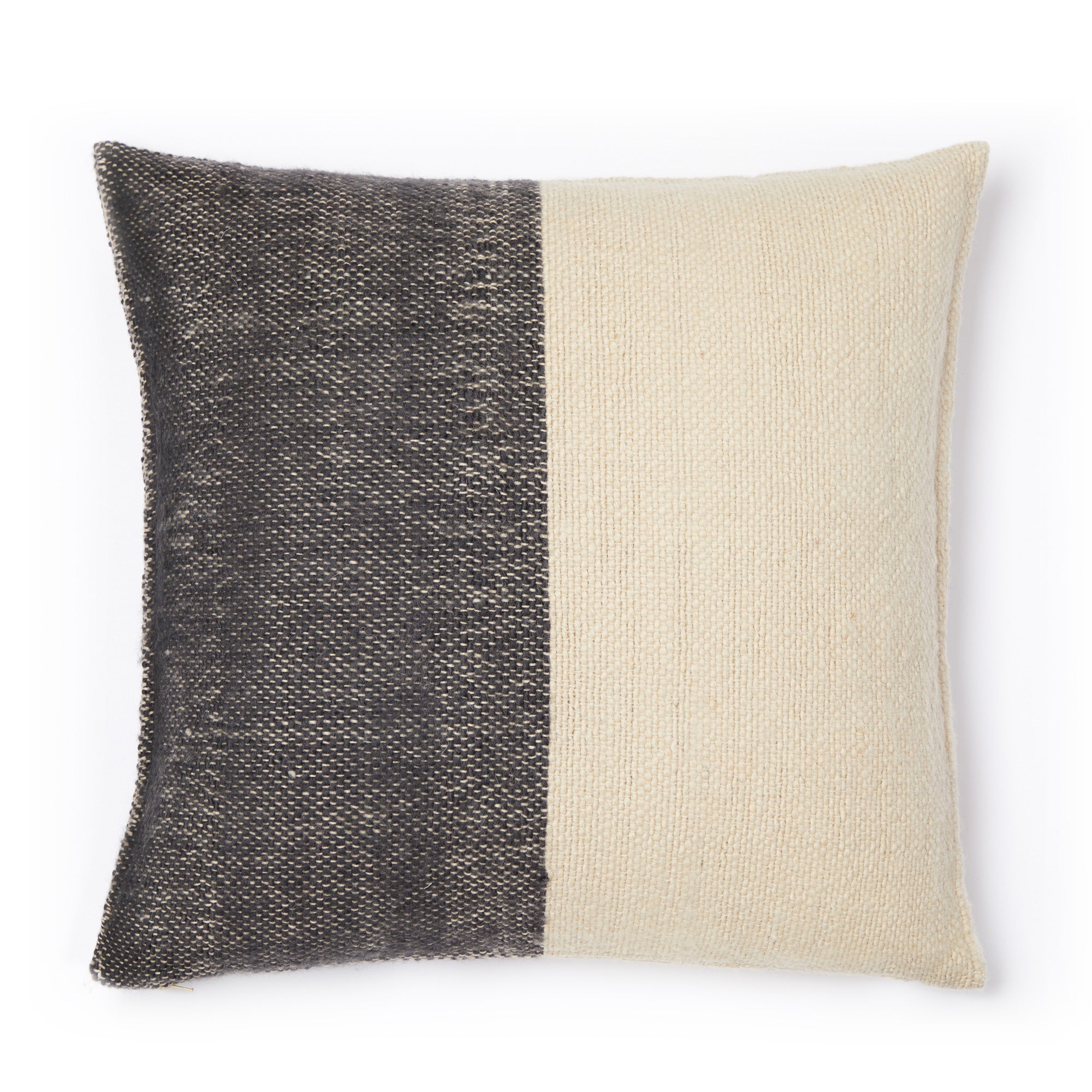 Dipped%20Cushion%20Cover%20in%20Charcoal image 1