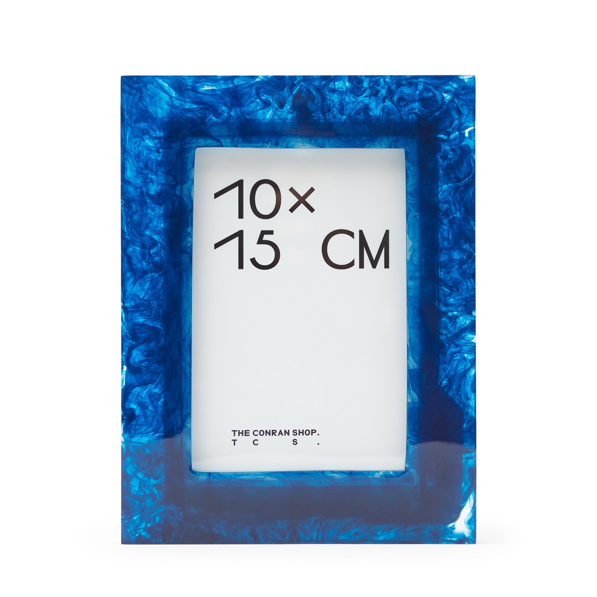 Resin Photo Frame 10 x 15cm in Blue