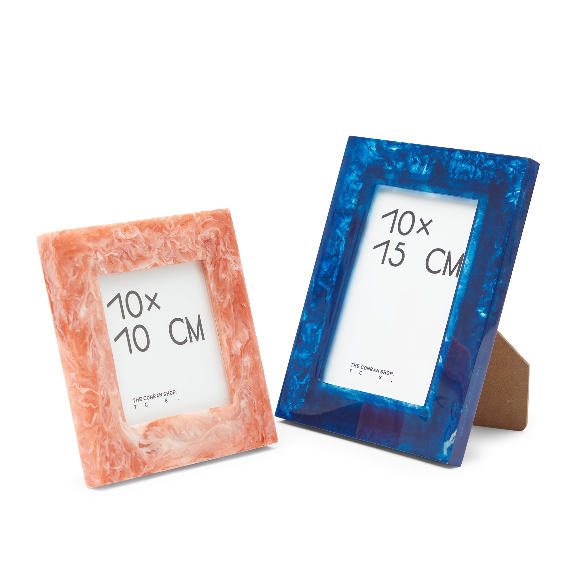 Resin Photo Frame 10 x 15cm in Blue