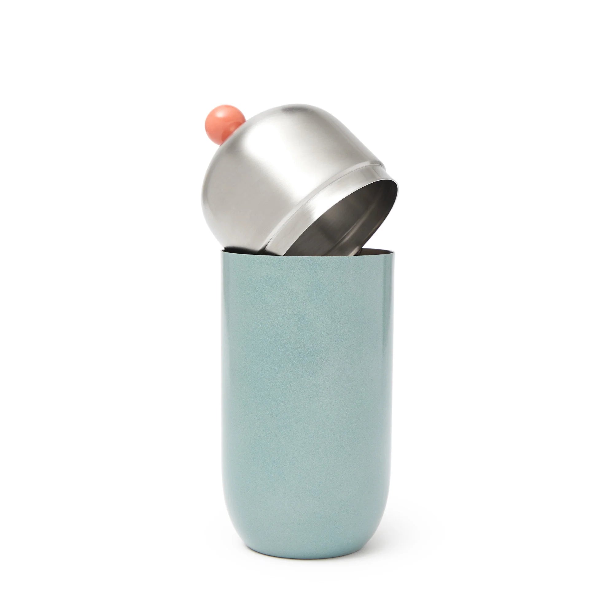 Stainless Steel Cocktail Shaker Blue & Pink