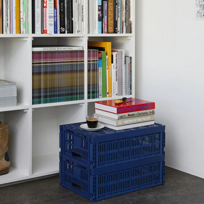 Colour Crate Dark Blue Large