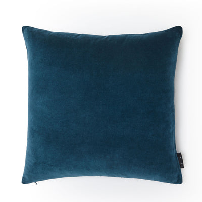 Velvet Cushion Cover Lagoon Blue 50 x 50cm