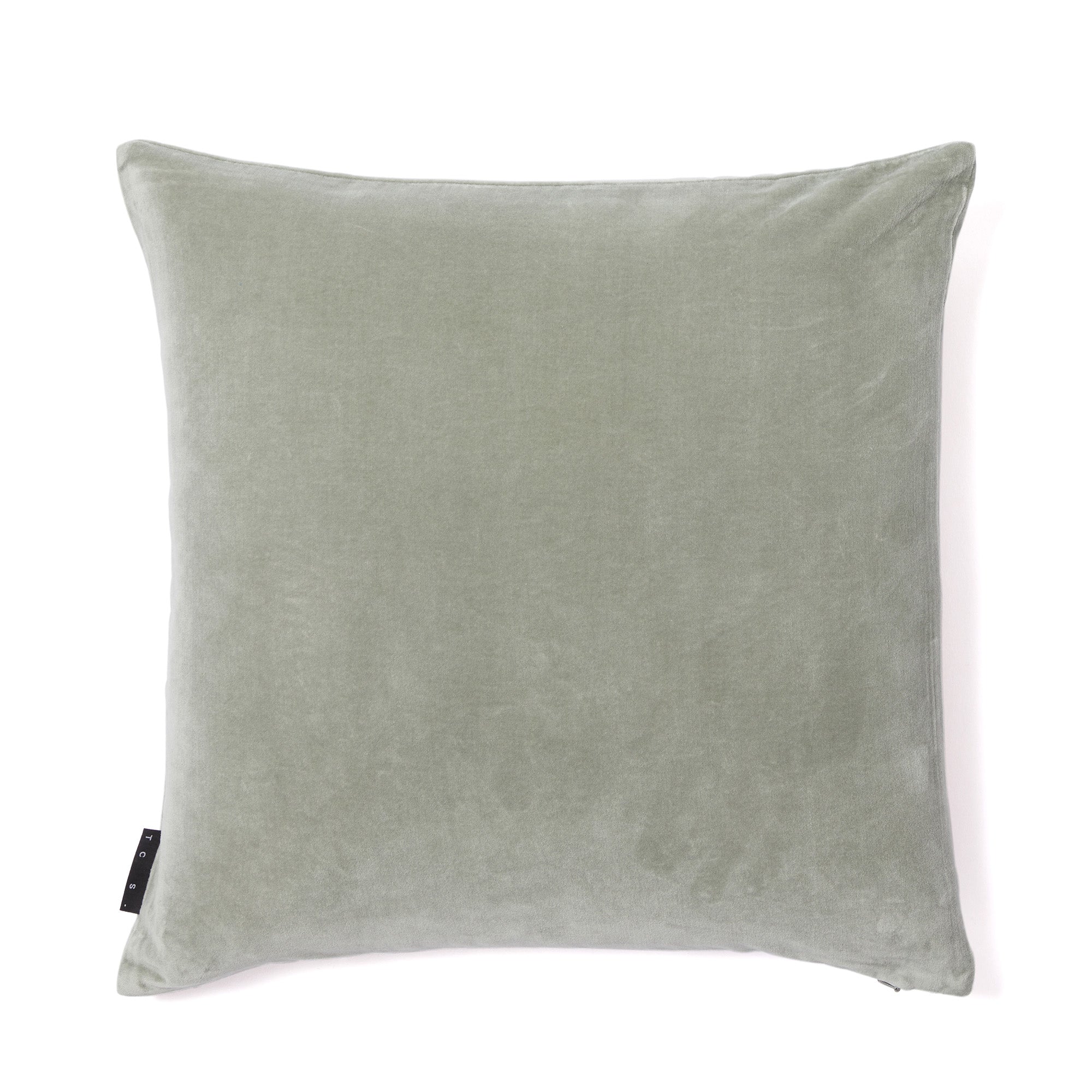 Velvet Cushion Cover Sage Green 50 x 50cm