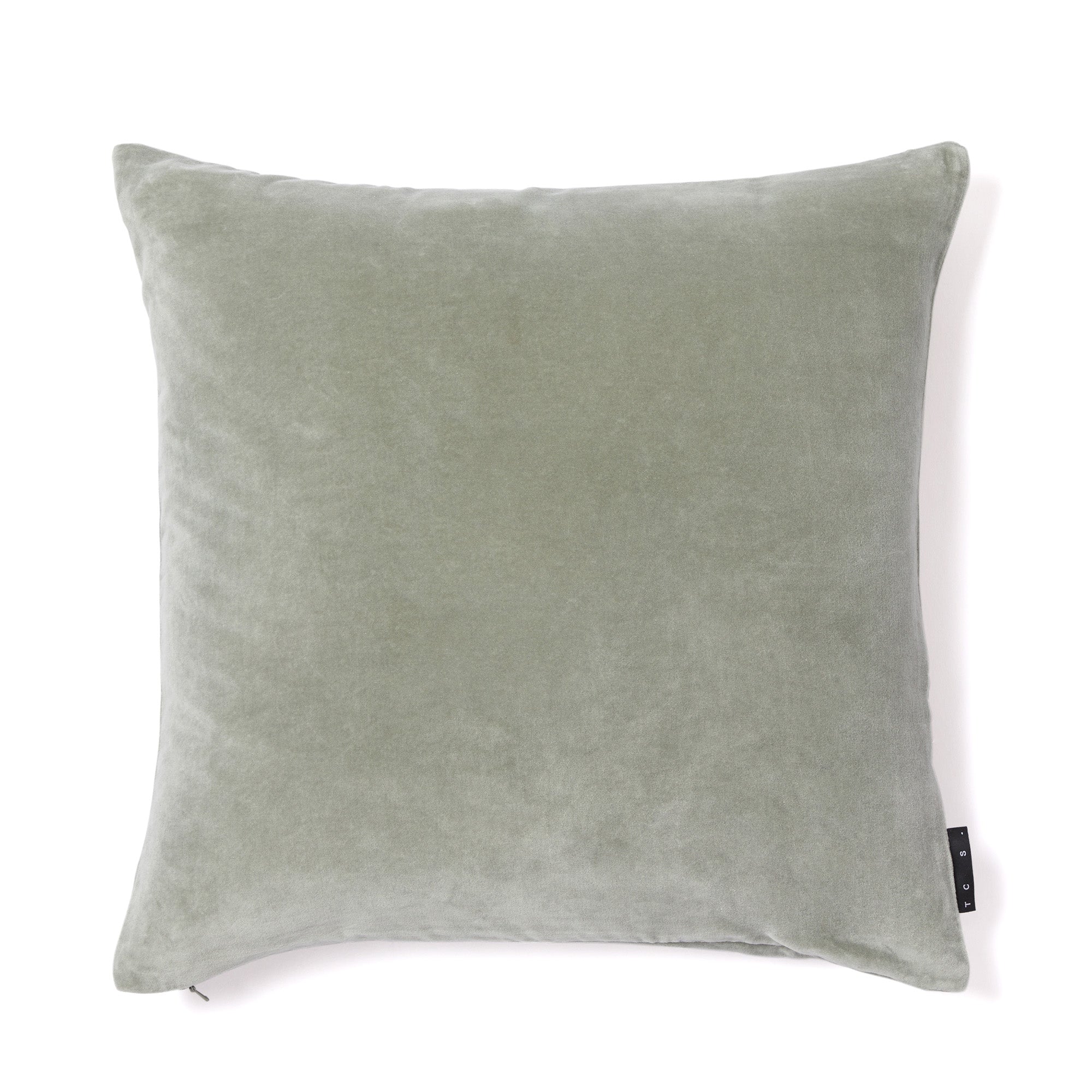 Velvet Cushion Cover Sage Green 50 x 50cm