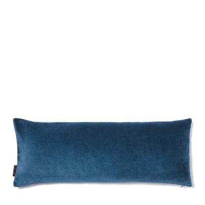 Velvet Cushion Cover Lagoon Blue 80 x 30cm