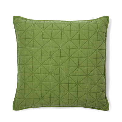 Alston Oversized Linen Cushion Cover Green 59 x 59cm