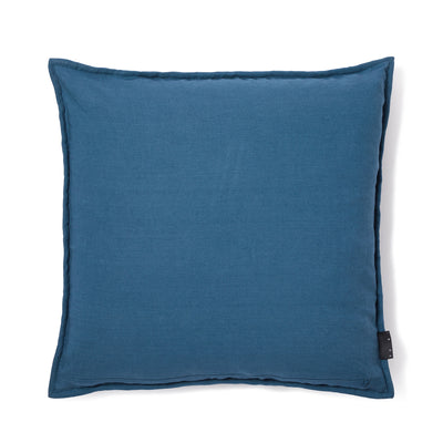 Alston Oversized Linen Cushion Cover Blue 59 x 59cm