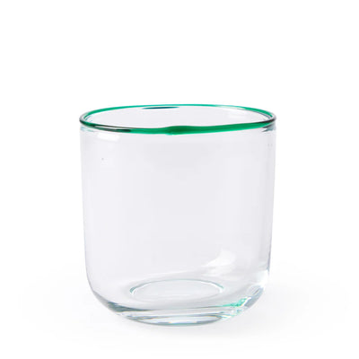 Pop Coloured Rim Tumbler Green