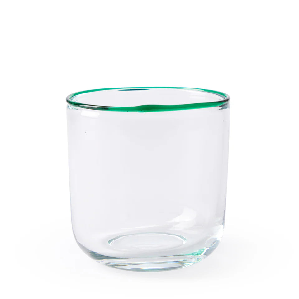 Pop Coloured Rim Tumbler Green