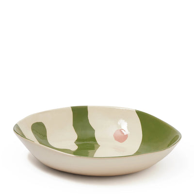 Serenity Serve Bowl Green 35cm