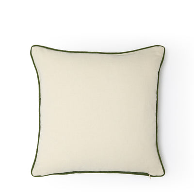 Tyby Woven Stripe Cushion Cover Green 45 x 45cm