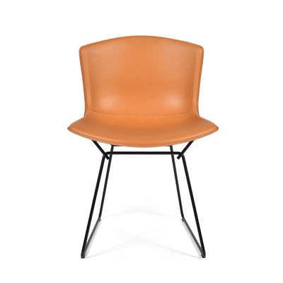 Bertoia Side Chair in Cowhide - Natural Leather