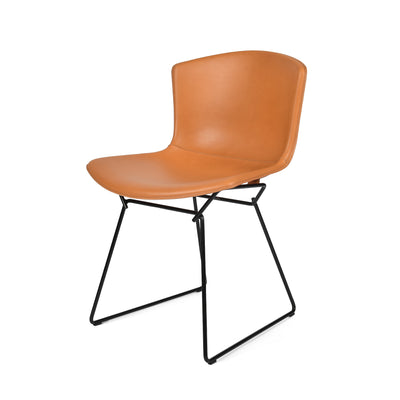 Bertoia Side Chair in Cowhide - Natural Leather