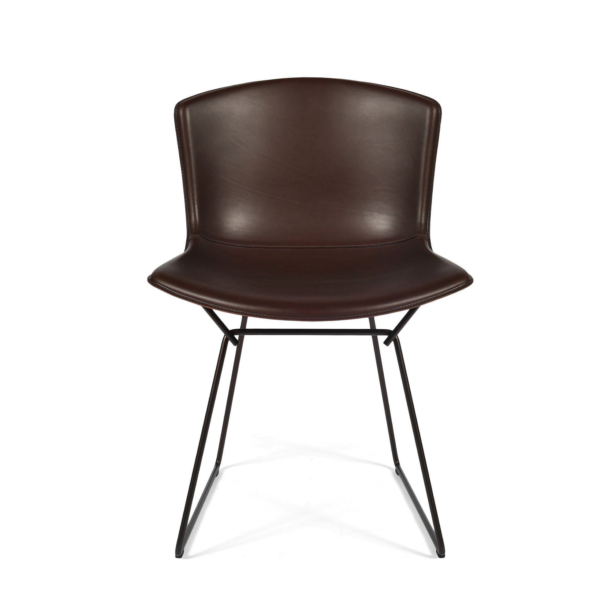 Bertoia%20Side%20Chair%20in%20Cowhide%20-%20Dark%20Brown image 1