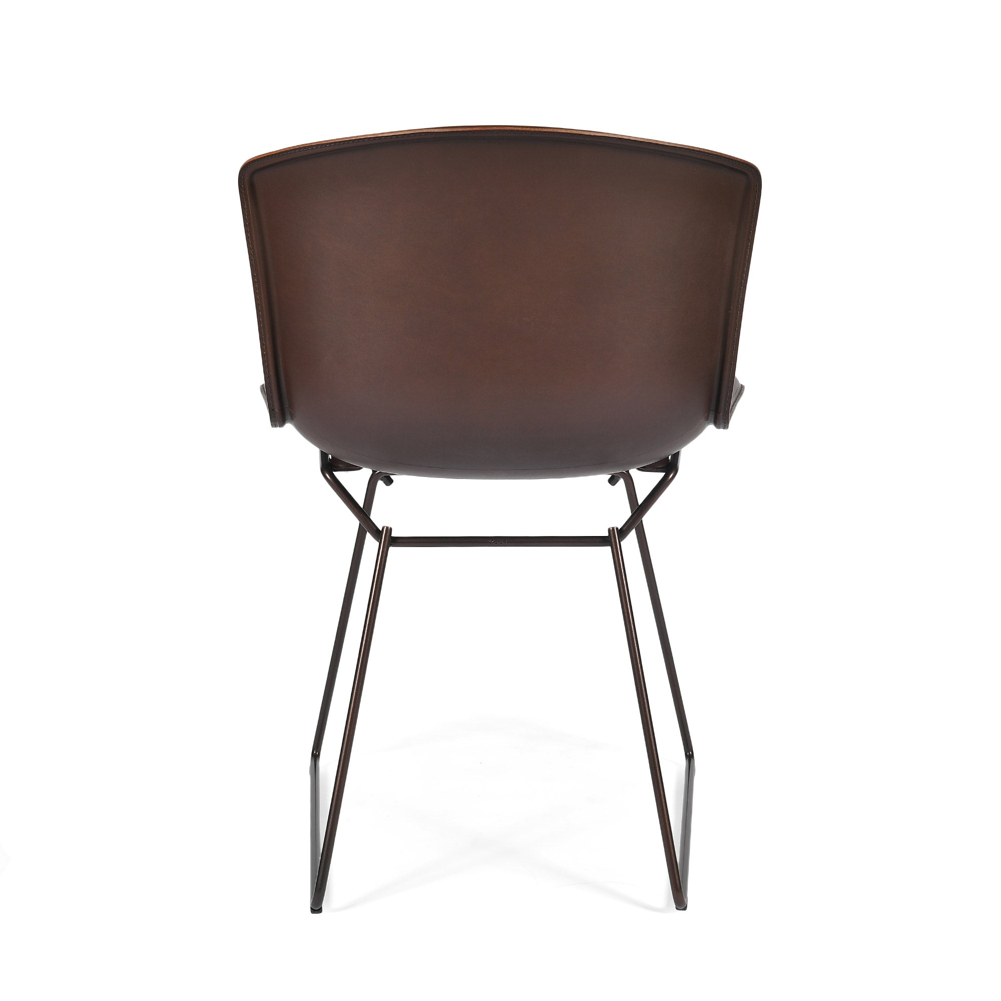 Bertoia%20Side%20Chair%20in%20Cowhide%20-%20Dark%20Brown image 3